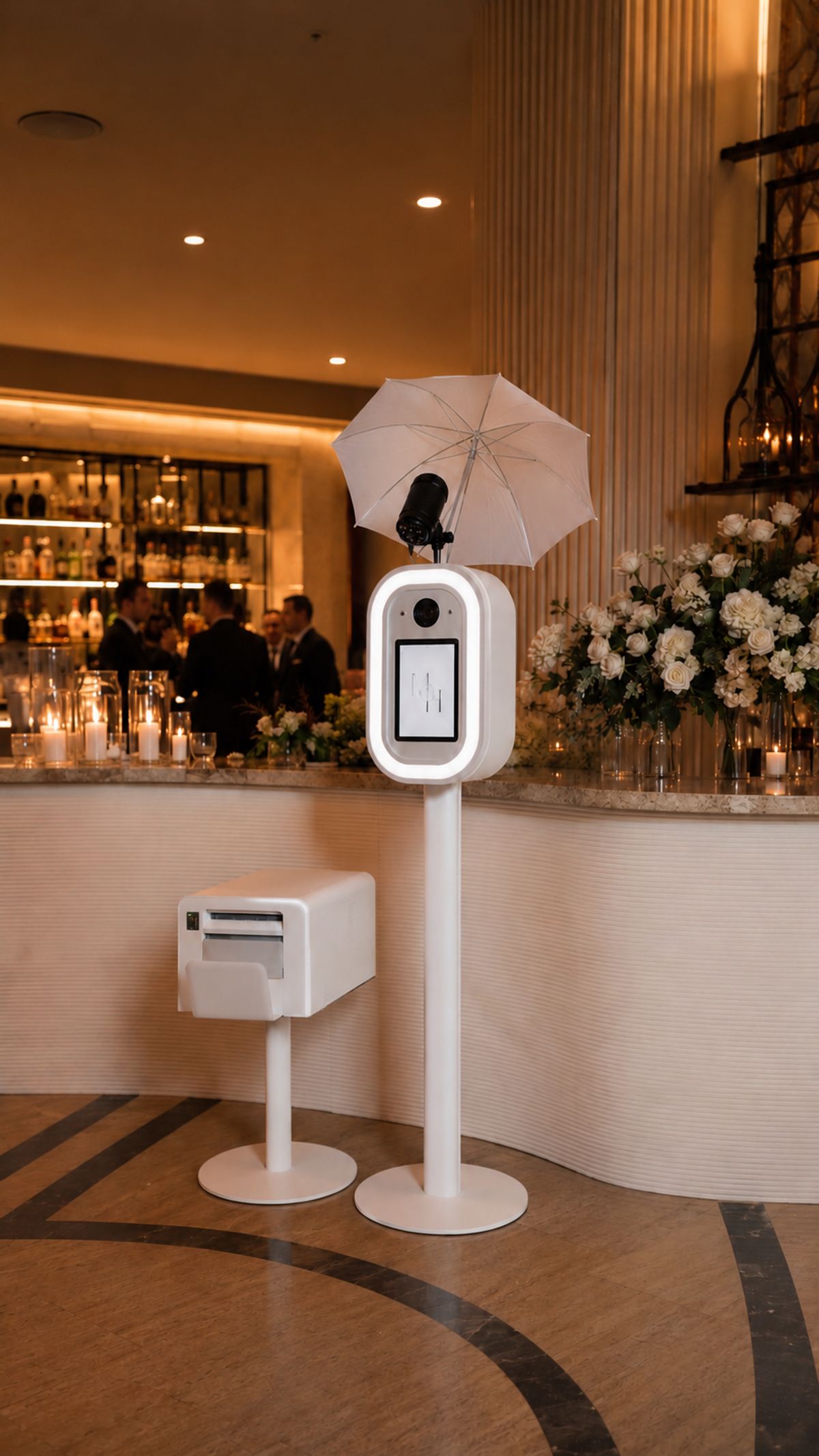 The Flash Bar at a wedding reception